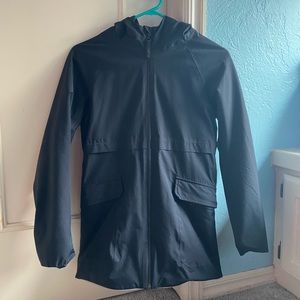 Ivivva Girls Black Raincoat